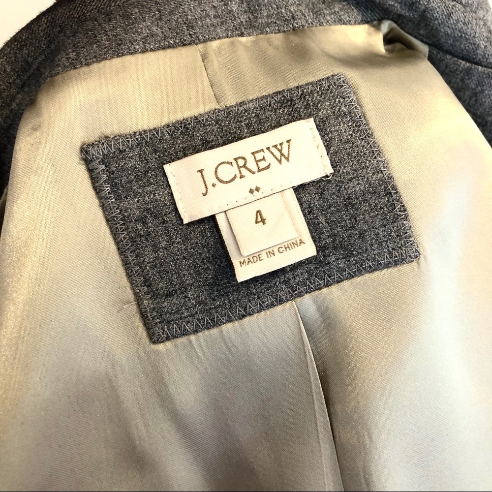 J. Crew Grey Blazer - Picture 5 of 7
